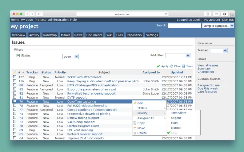 Redmine Agile tool