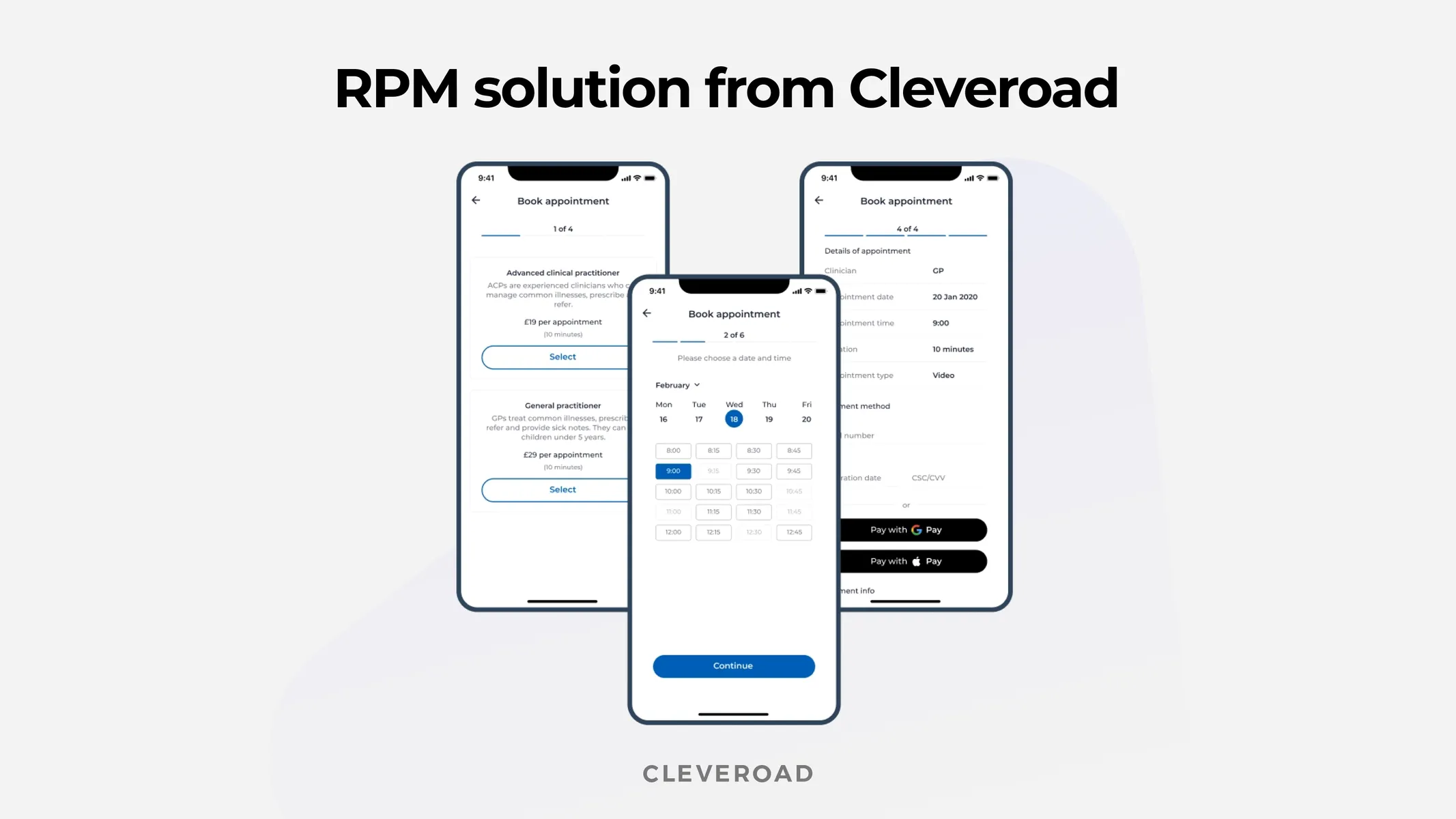 Remote patient monitoring product from Cleveroad