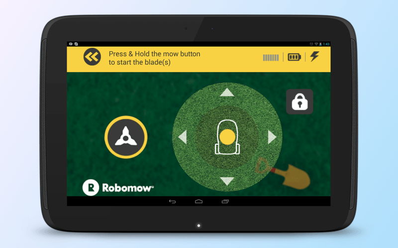 Lawn mower is under your control - Robomow app is here