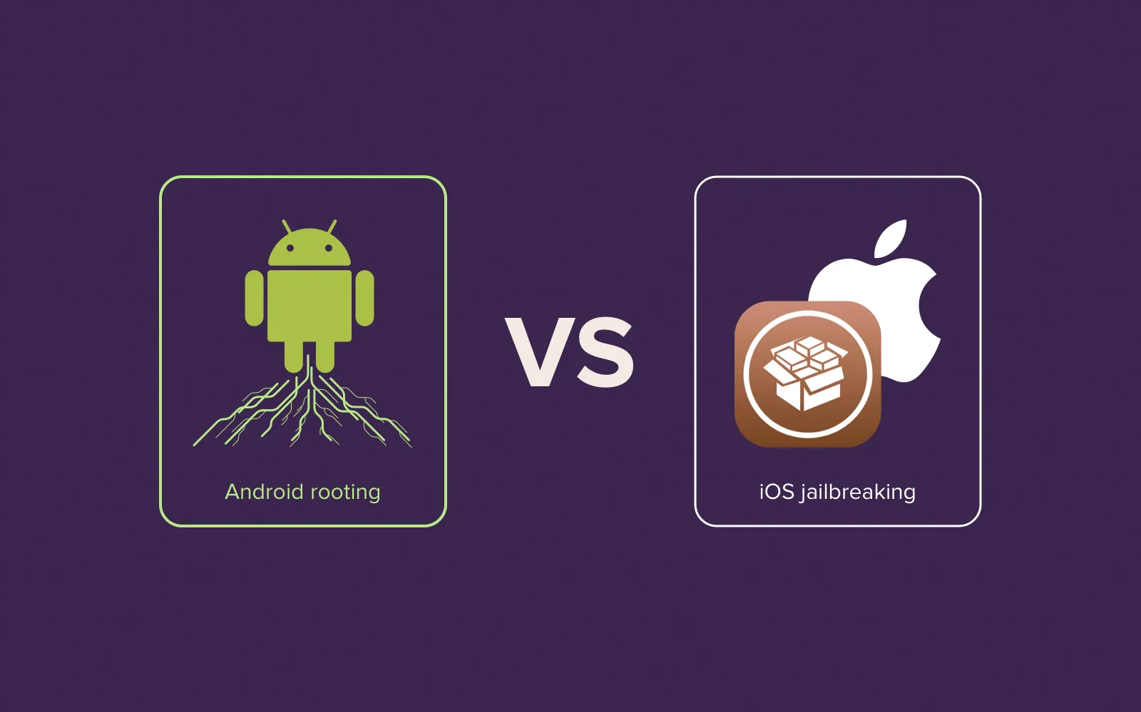 Rooting vs jailbreaking