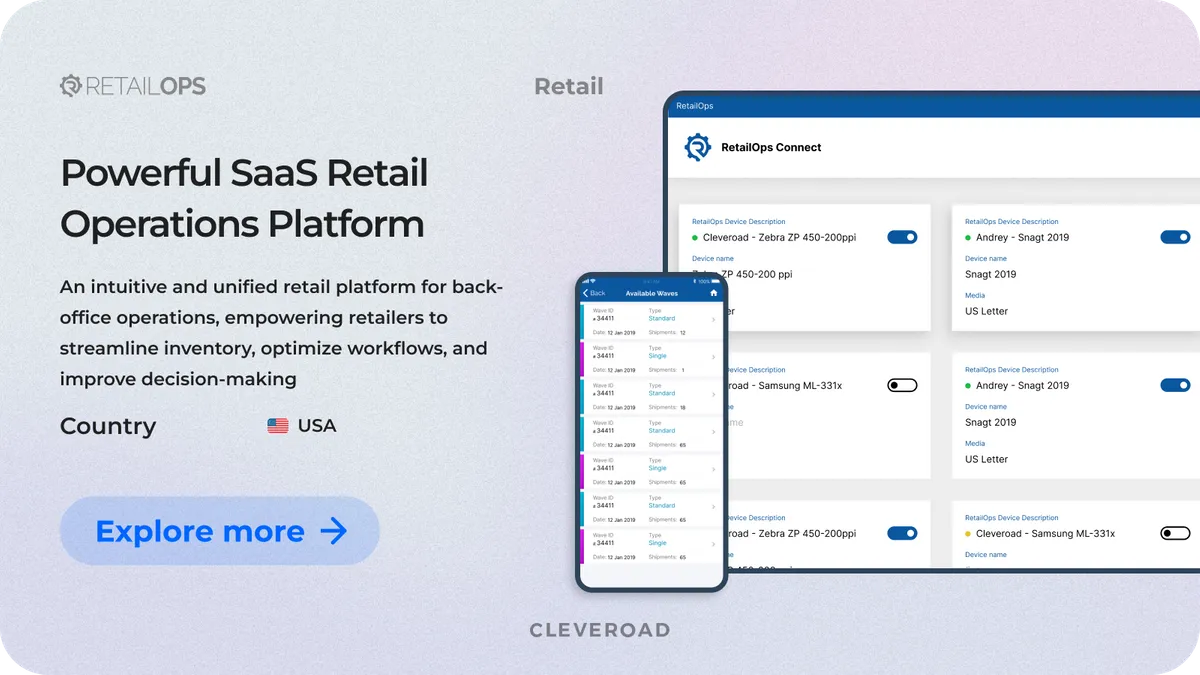 SaaS platform designed by Cleveroad