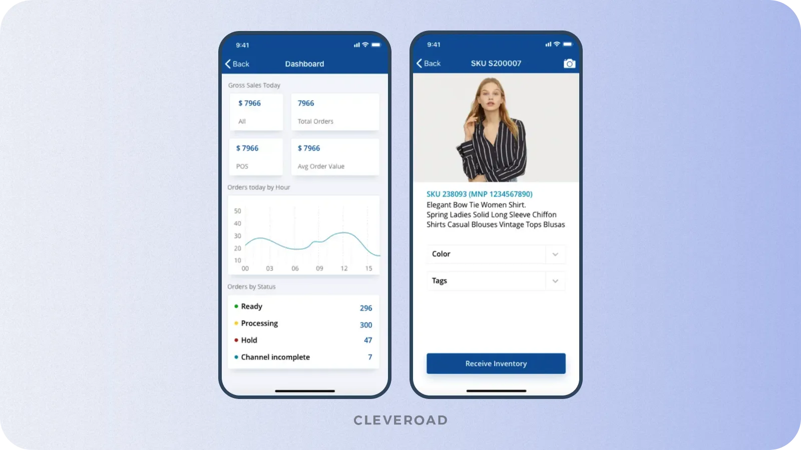 SaaS retail platform developed by Cleveroad