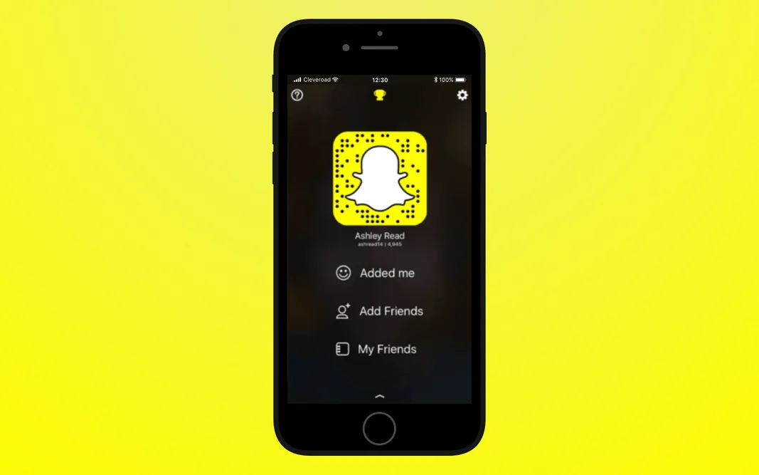 Create add a friend feature to build an app like Snapchat