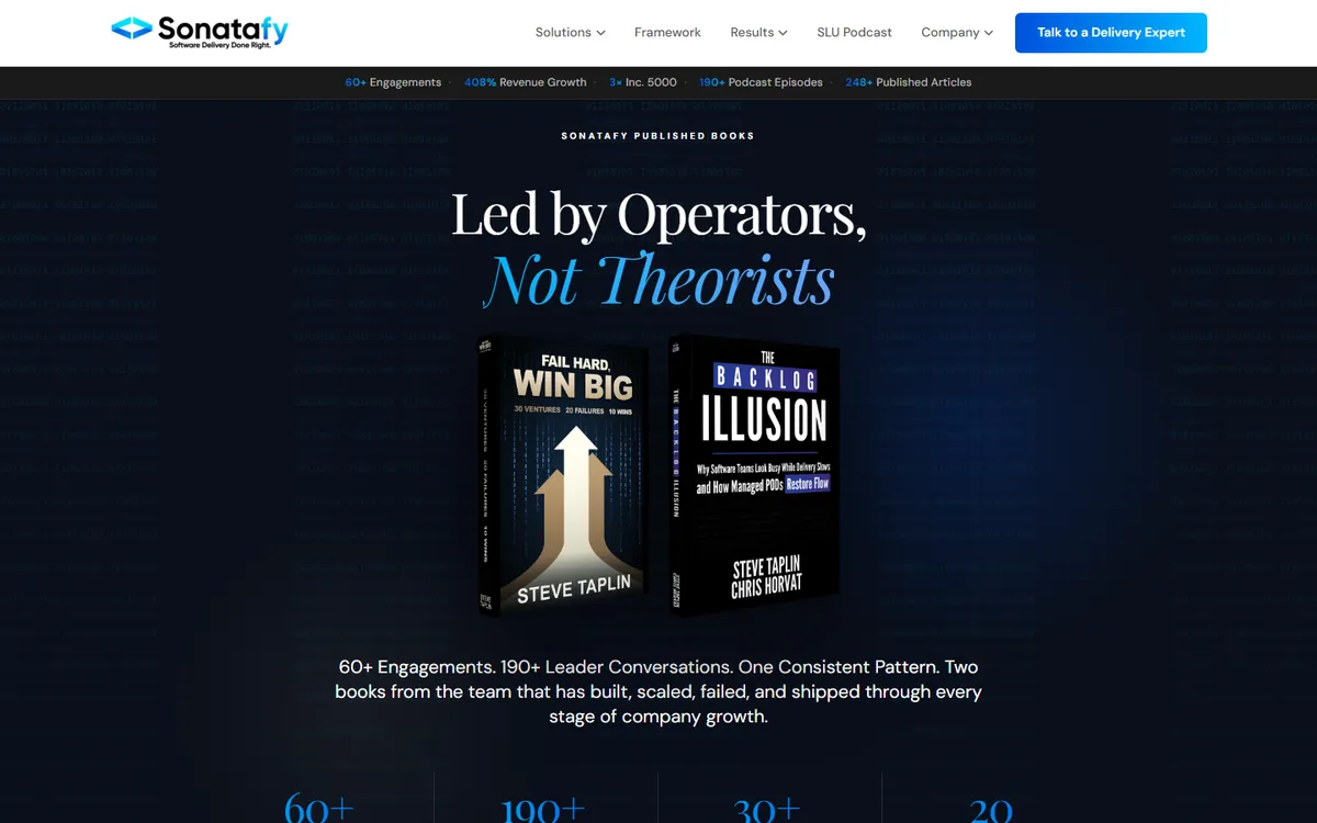 Sonatafy Technology nearshore soft dev team