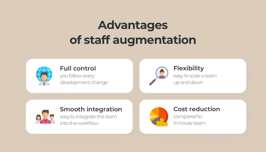 Staff augmentation benefits
