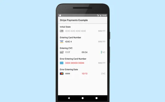 stripe payment android