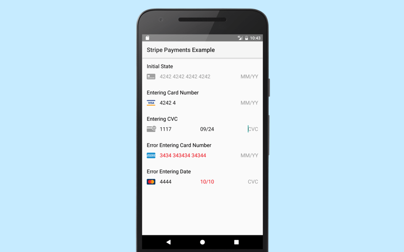 stripe payment android
