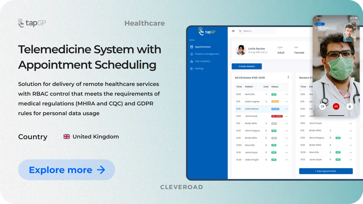 Telemedicine management system