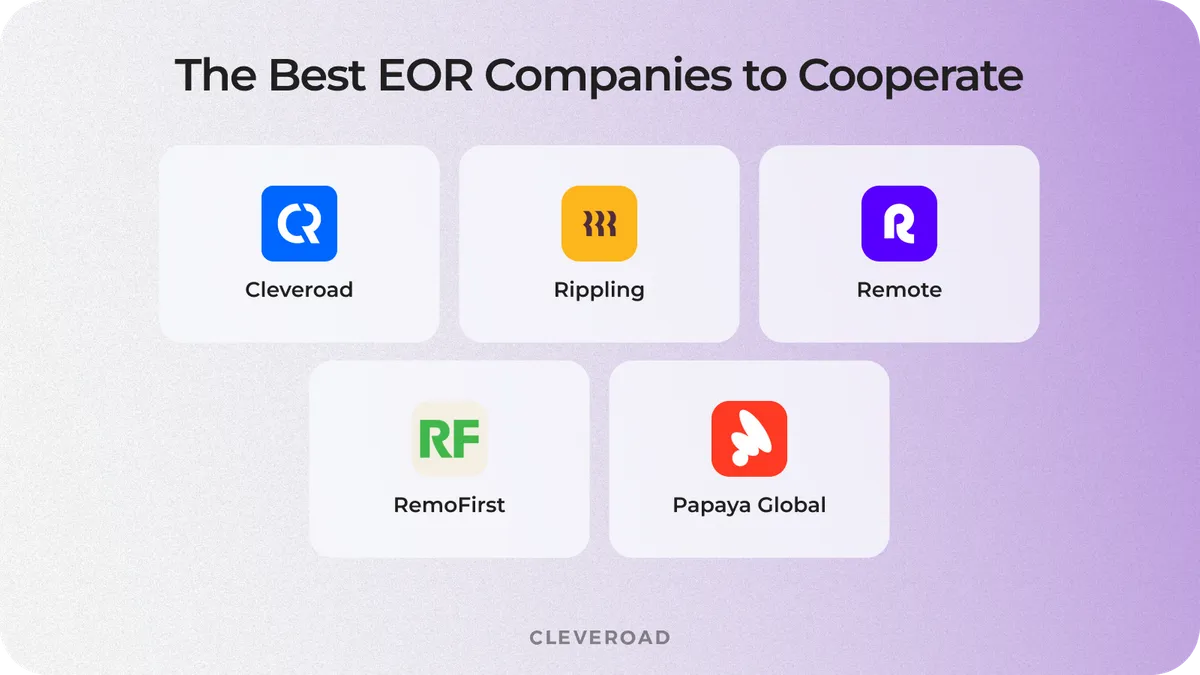 The best EOR service vendors to cooperate with