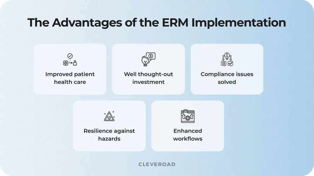 The common advantages of the ERM use