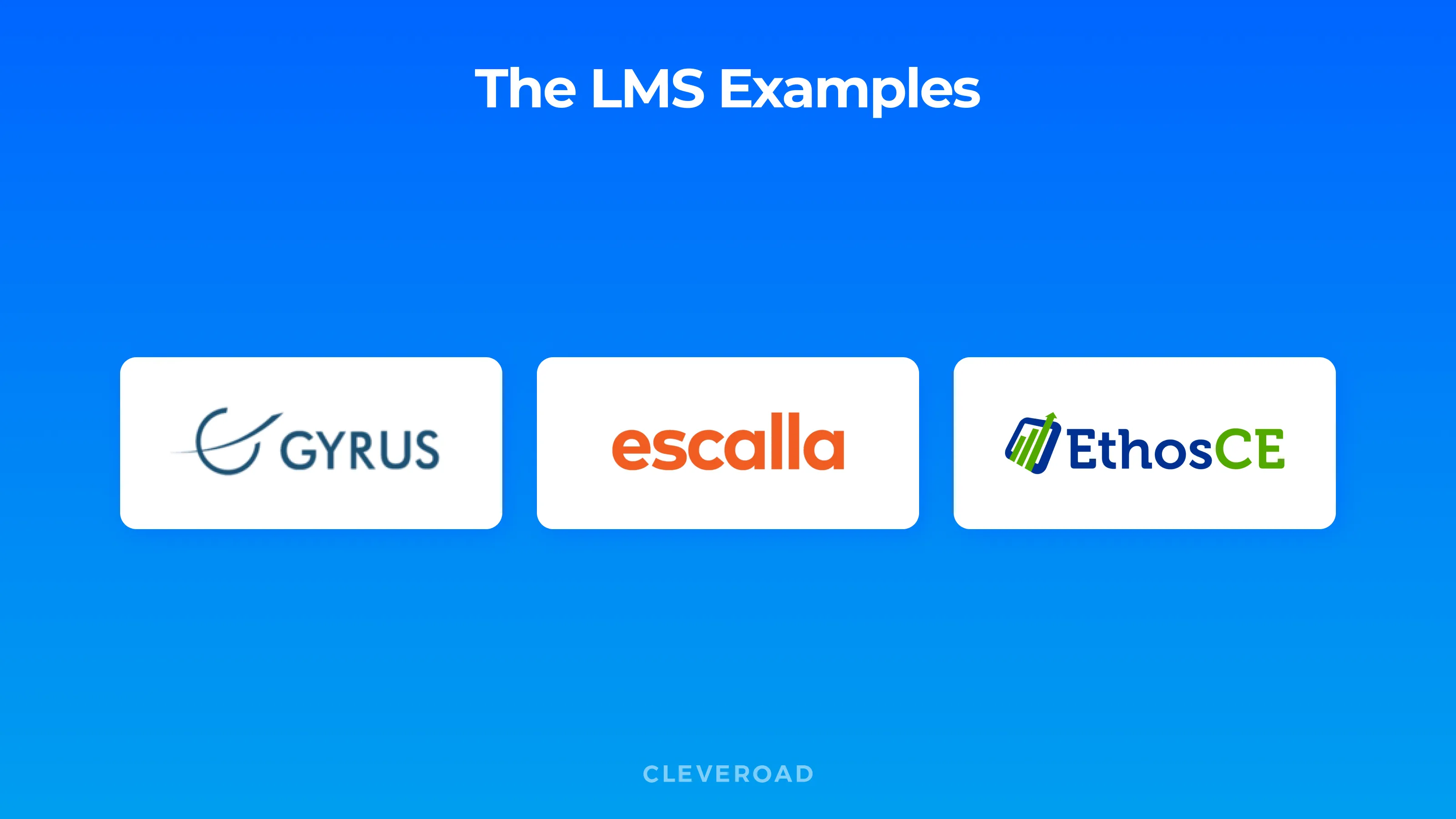 The healthcare LMS examples