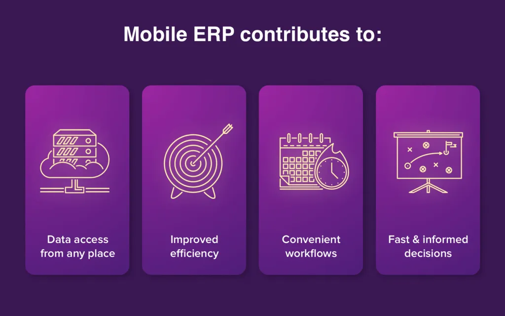 The main benefits of mobile ERP for companies
