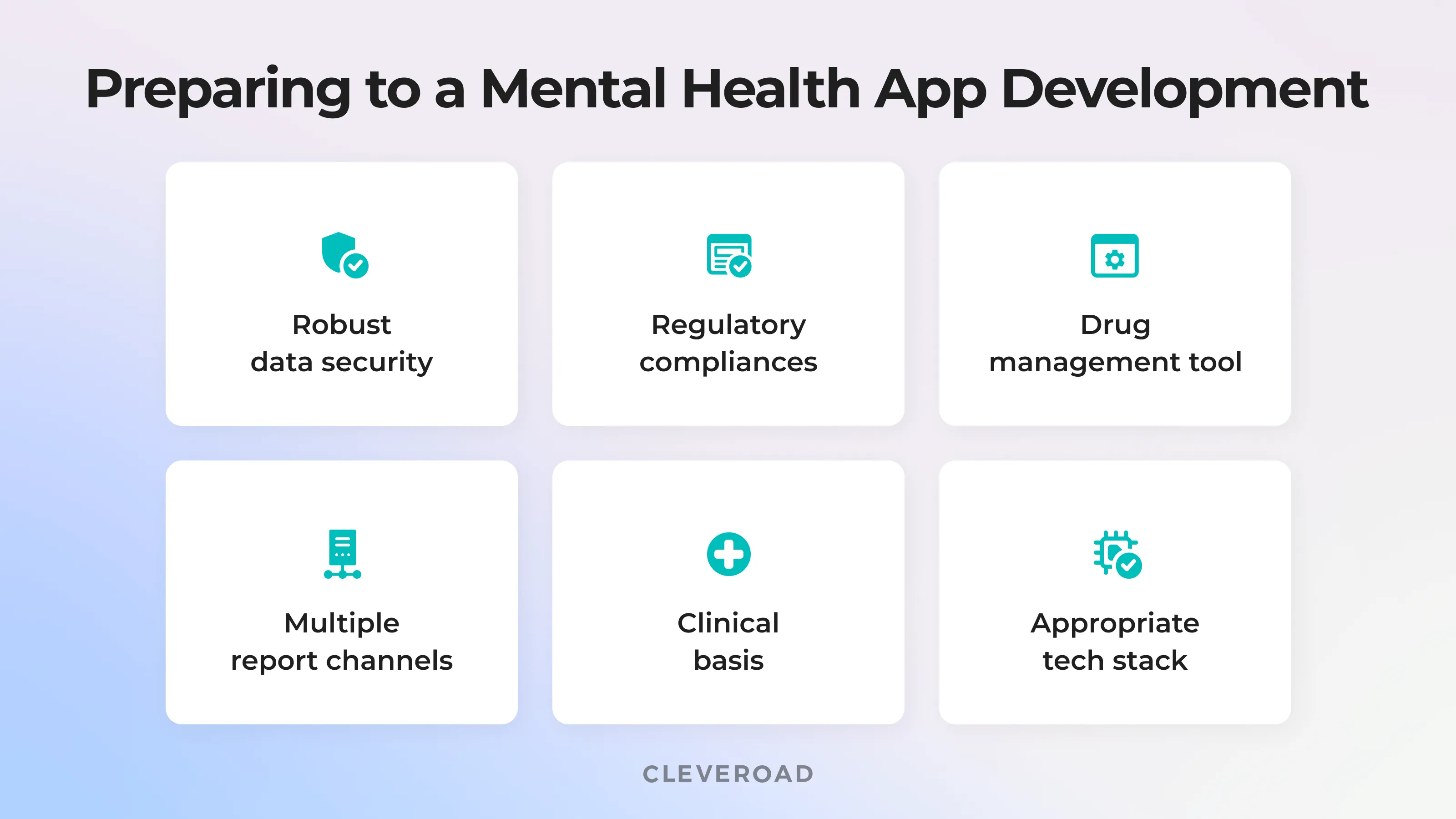 Things to consider before mental health app development
