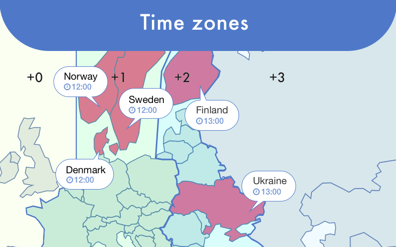 Time zones
