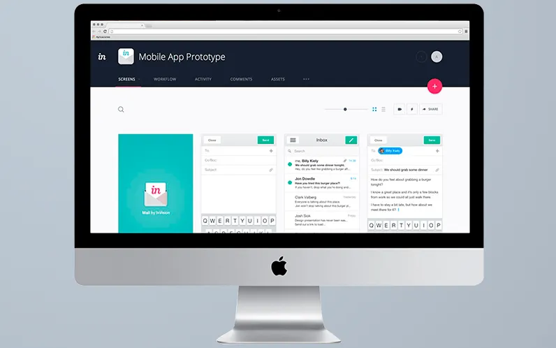 Top prototyping tools: InVision