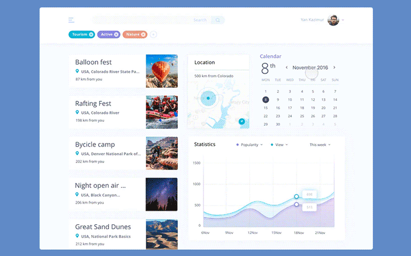 Adventure Guide app
