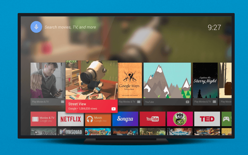 Android TV app installation