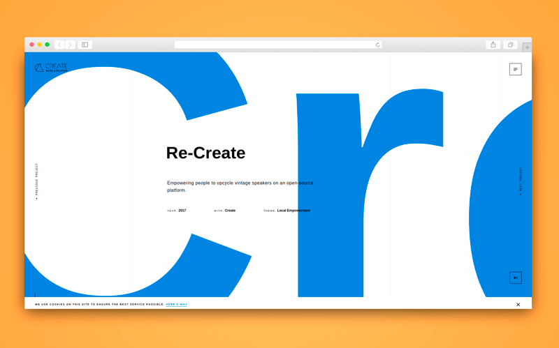 Typography example