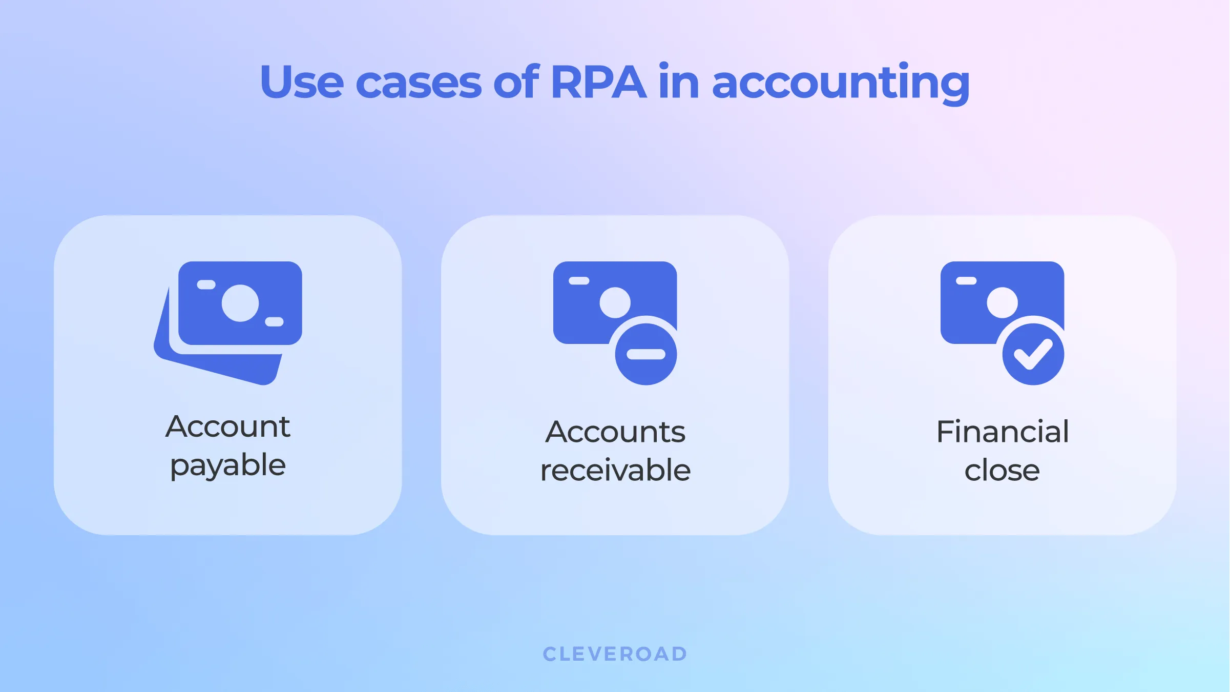 Use cases of RPA in accounting