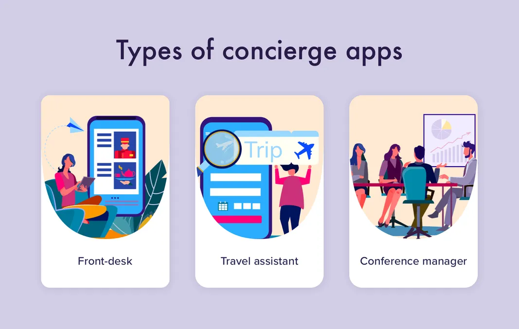 Various digital concierge services