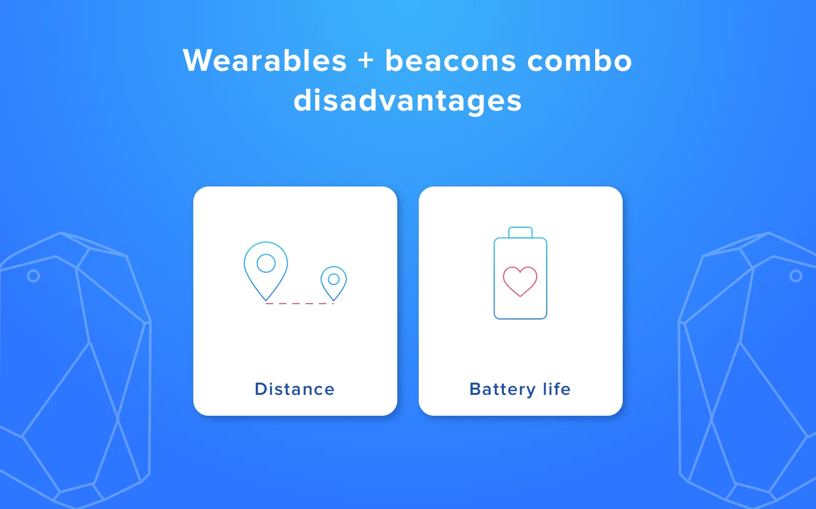 wearable ibeacons disadvantages