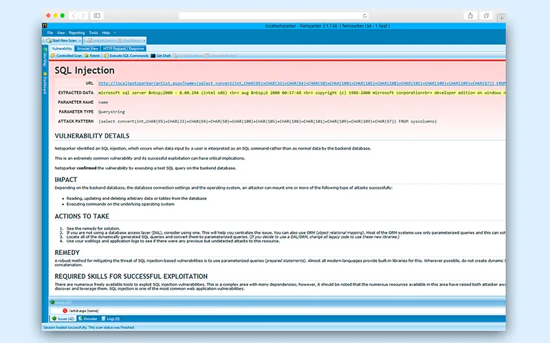 web application security tools