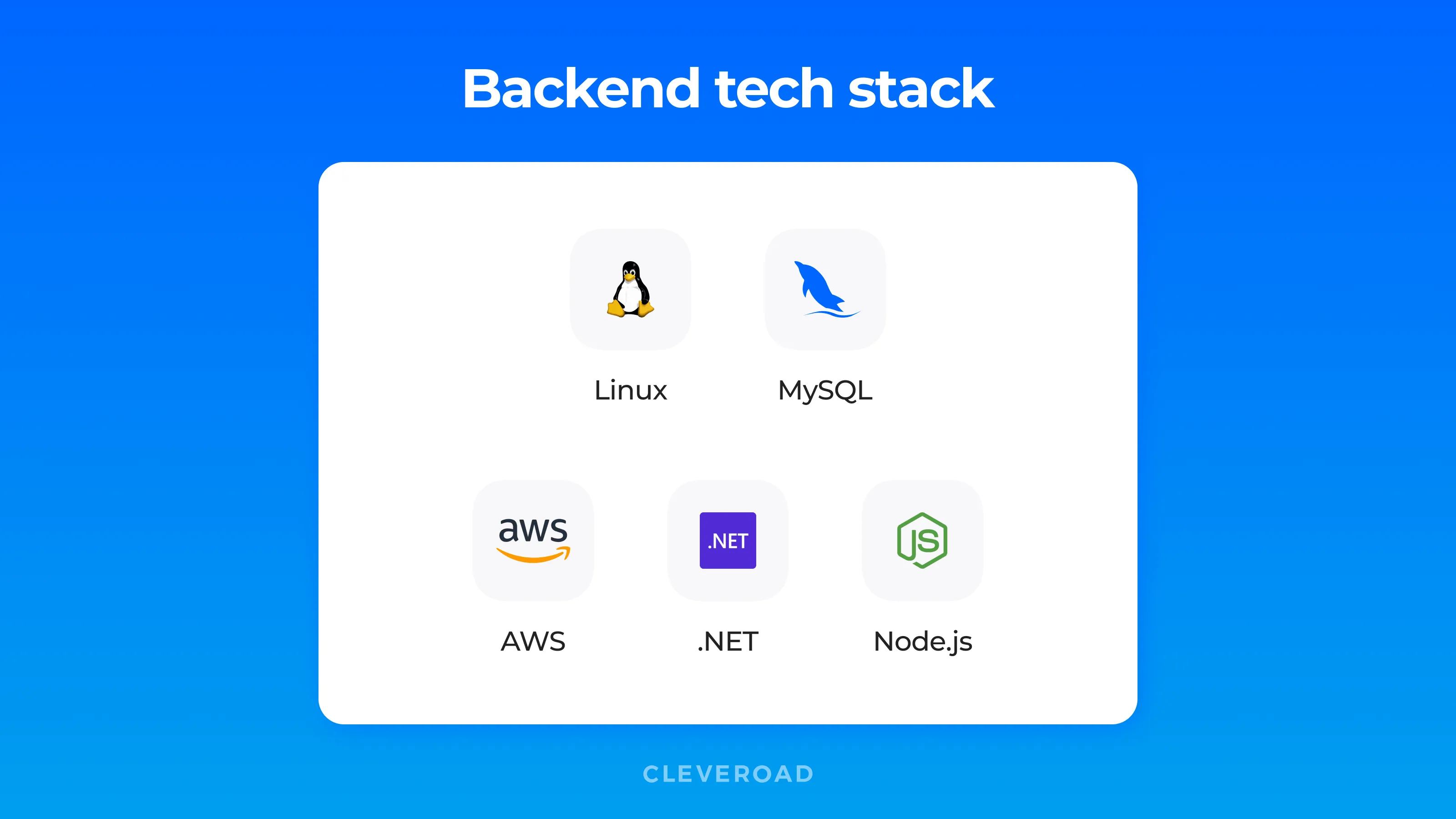 web development stack