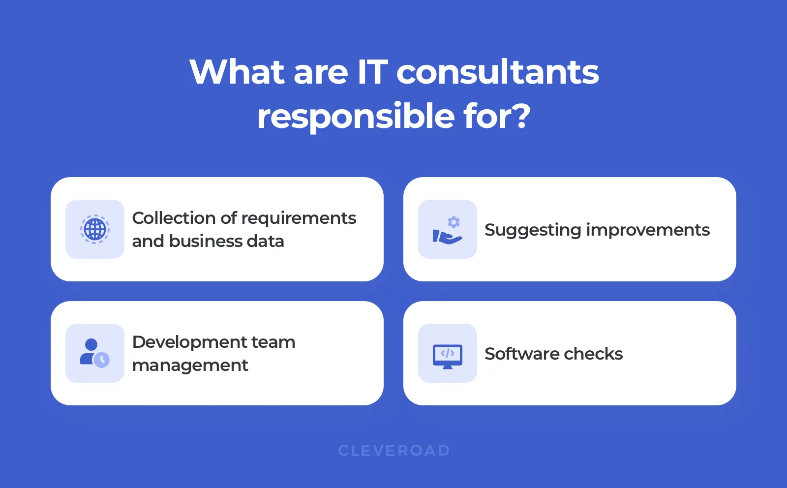 What do IT  consultants do?