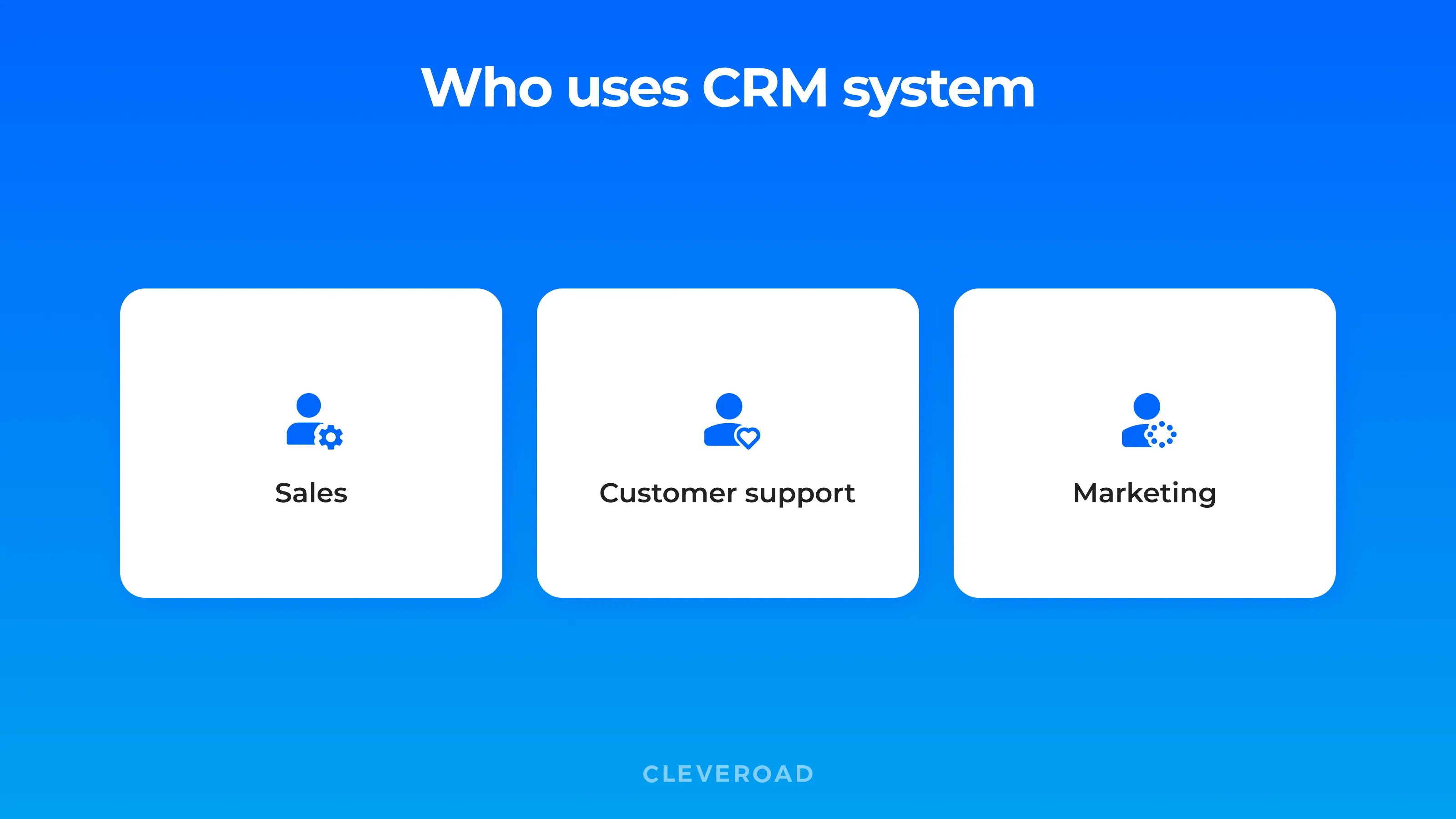 Who utilize CRM software