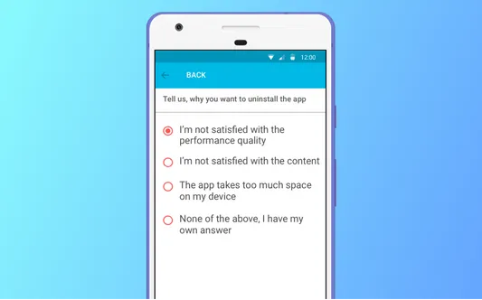 reasons of app uninstalling