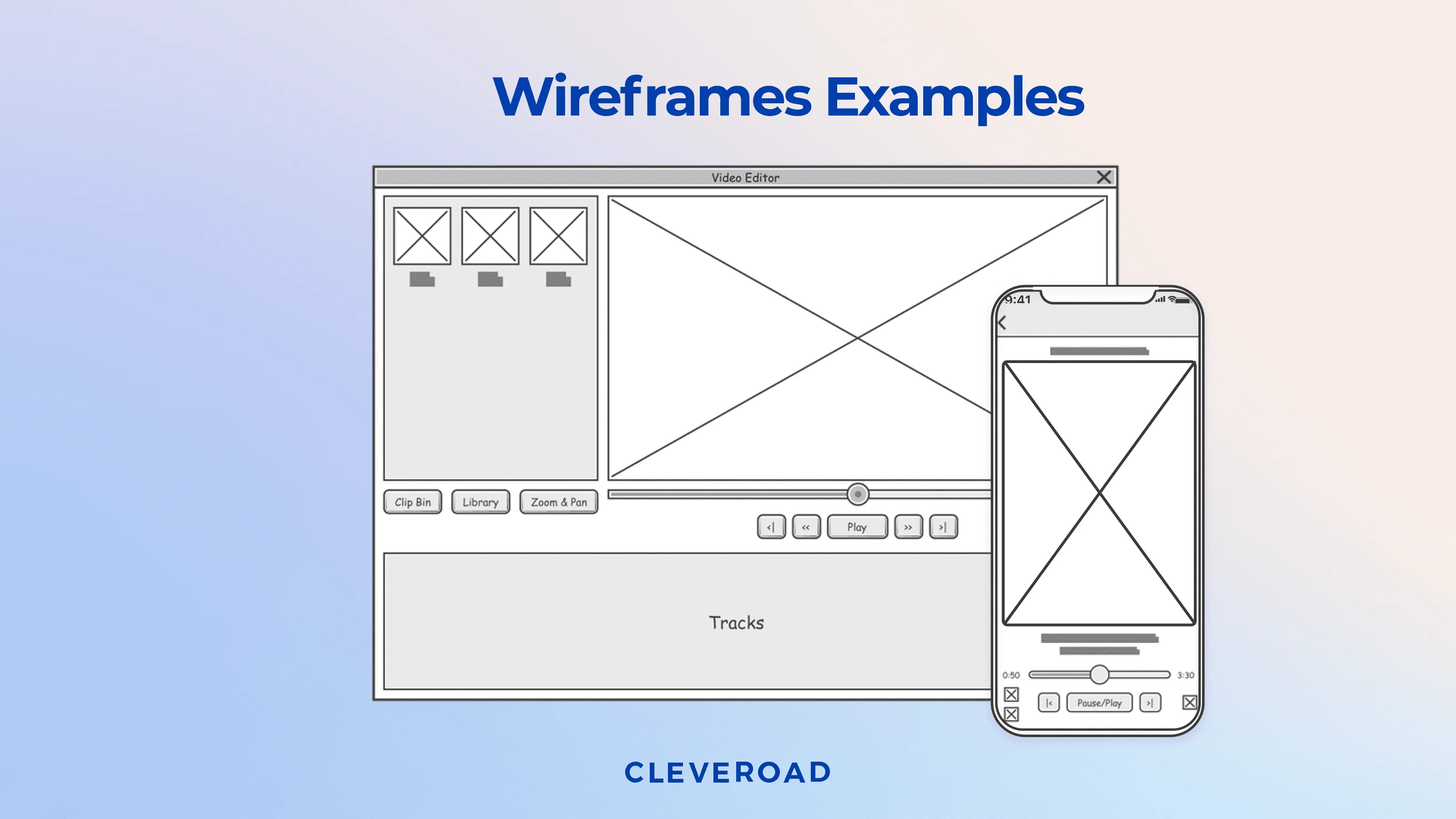 Wireframes examples