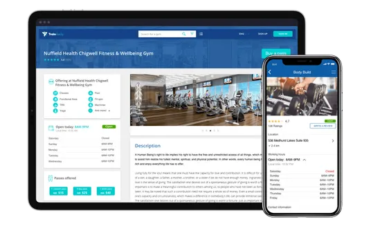 Fitness Marketplace