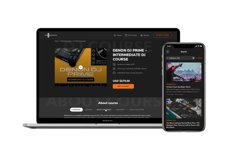 Digital Educational Platform for DJs