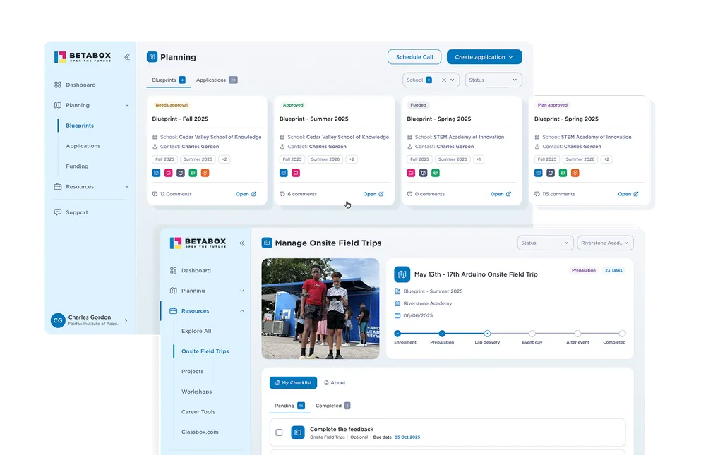 Business Automation Platform for STEM Education
