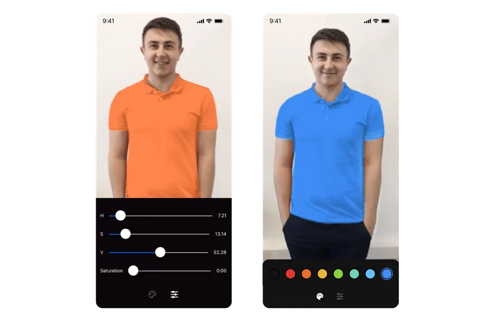 Computer-Vision Based App With Color Manipulation