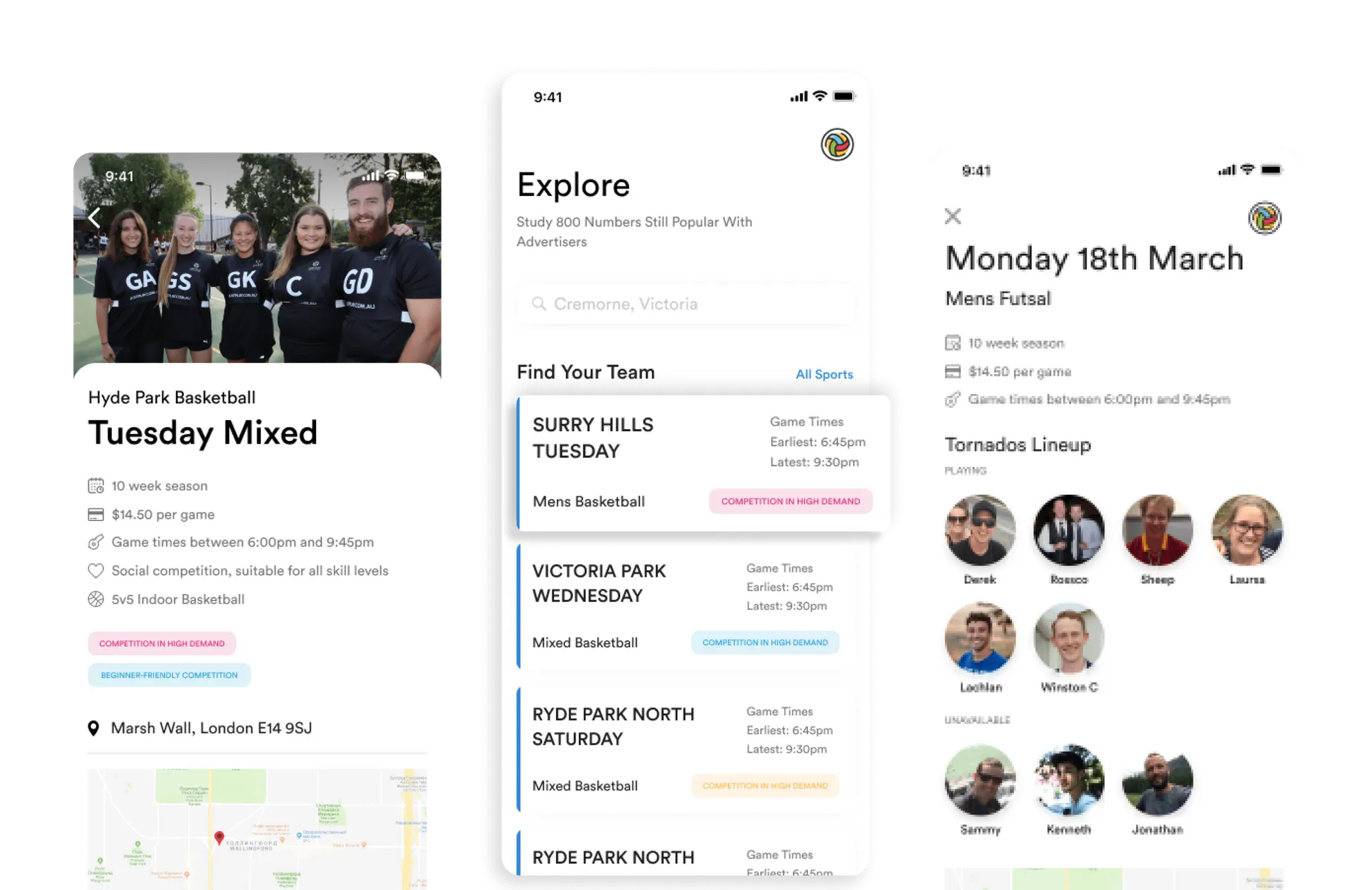 Sports Service System for Joining Fans of Team Sports