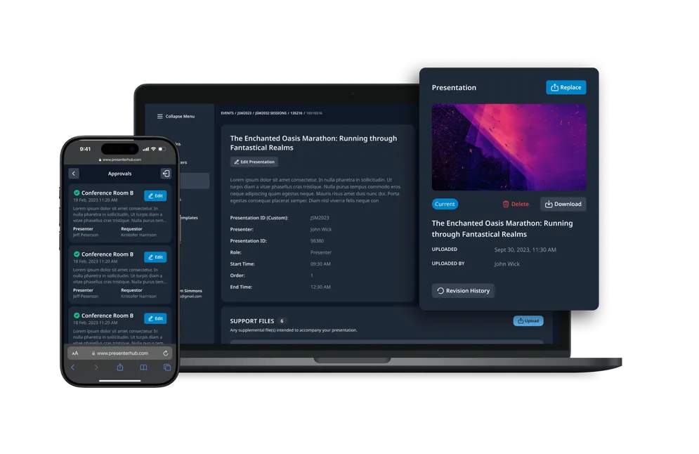 Digital Presentation Management Ecosystem
