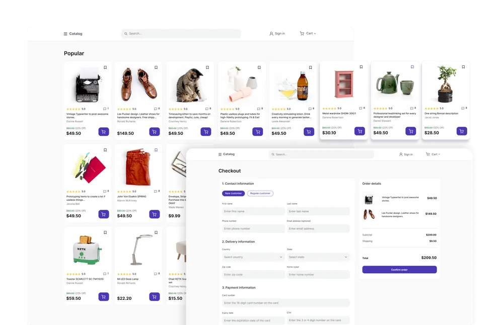 A Web-Based Marketplace Platform for B2C Customers