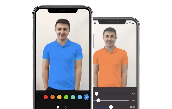 Color changing app