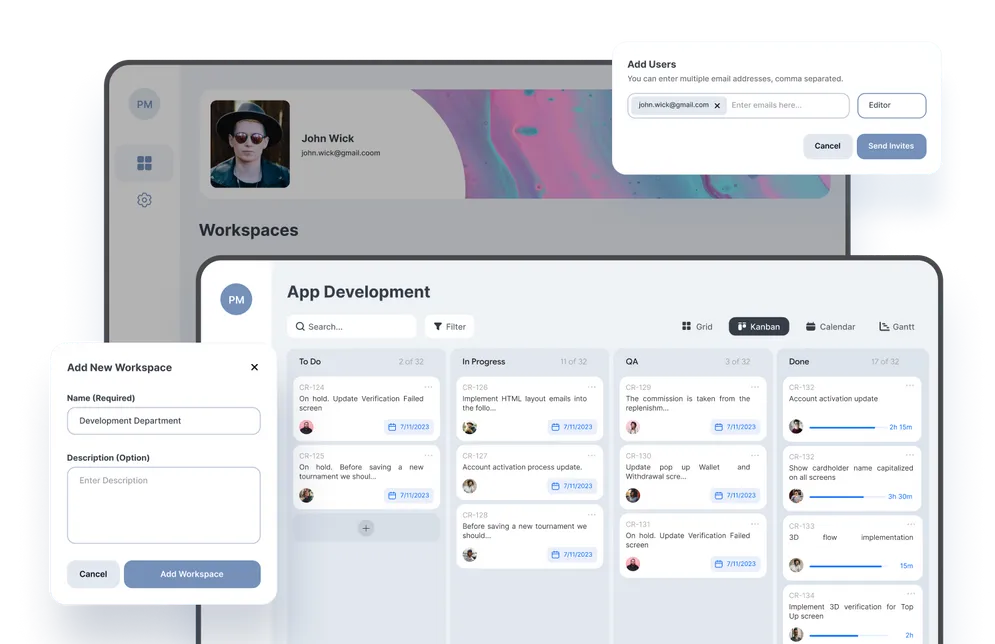 Project Management SaaS Solution for B2B Companies