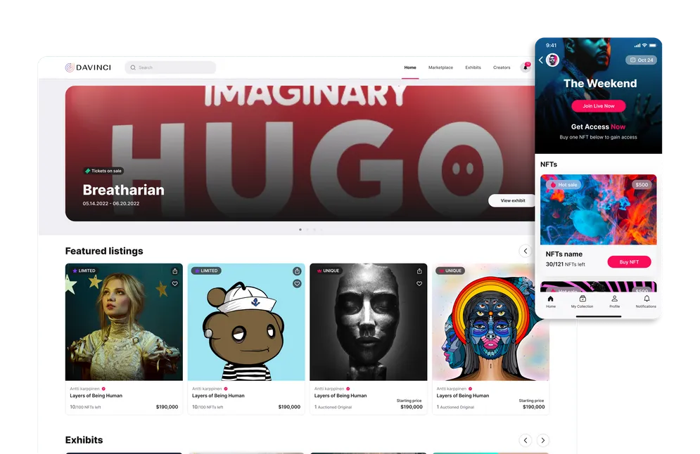 NFT marketplace