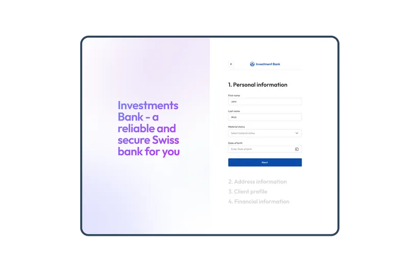 eBanking software system