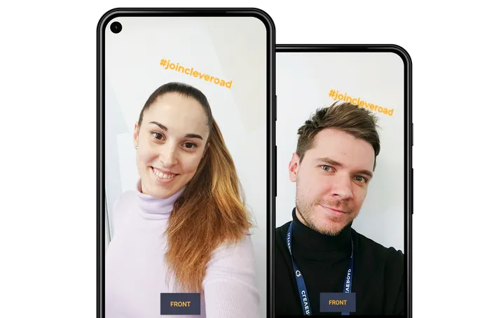 AR Face Detection App