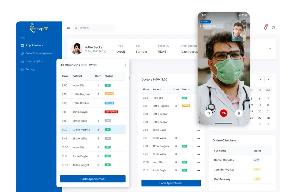 Telemedicine management system