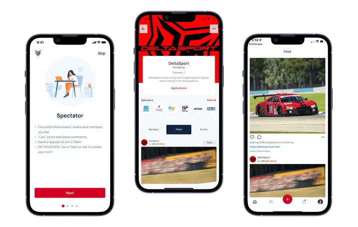 Sports Social Media Network