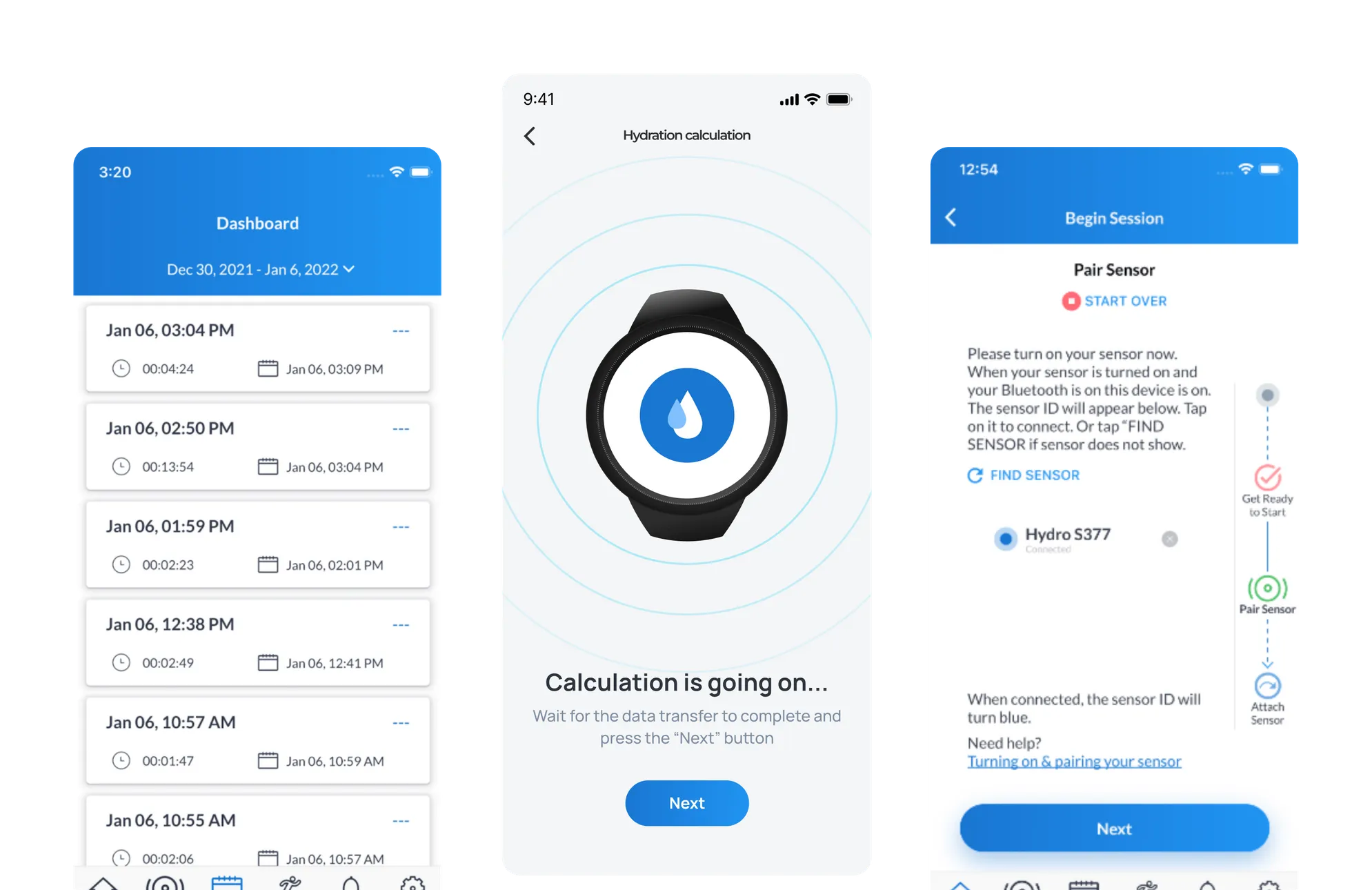 IoT System for Hydration Monitoring in Real Time