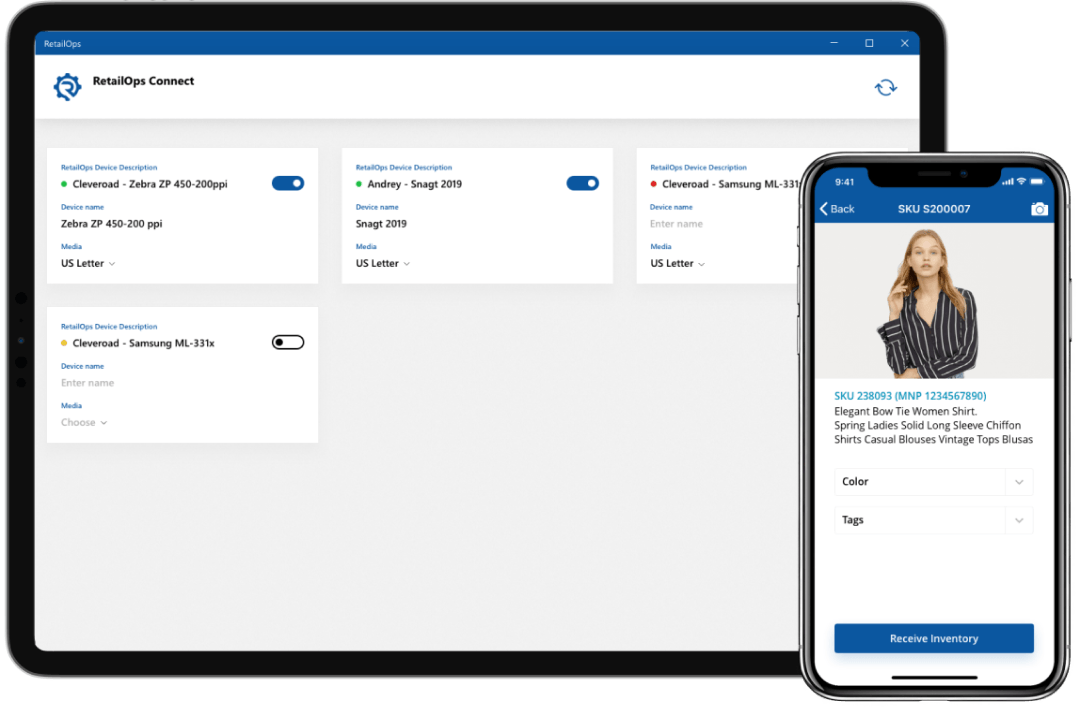 SaaS retail operations platform