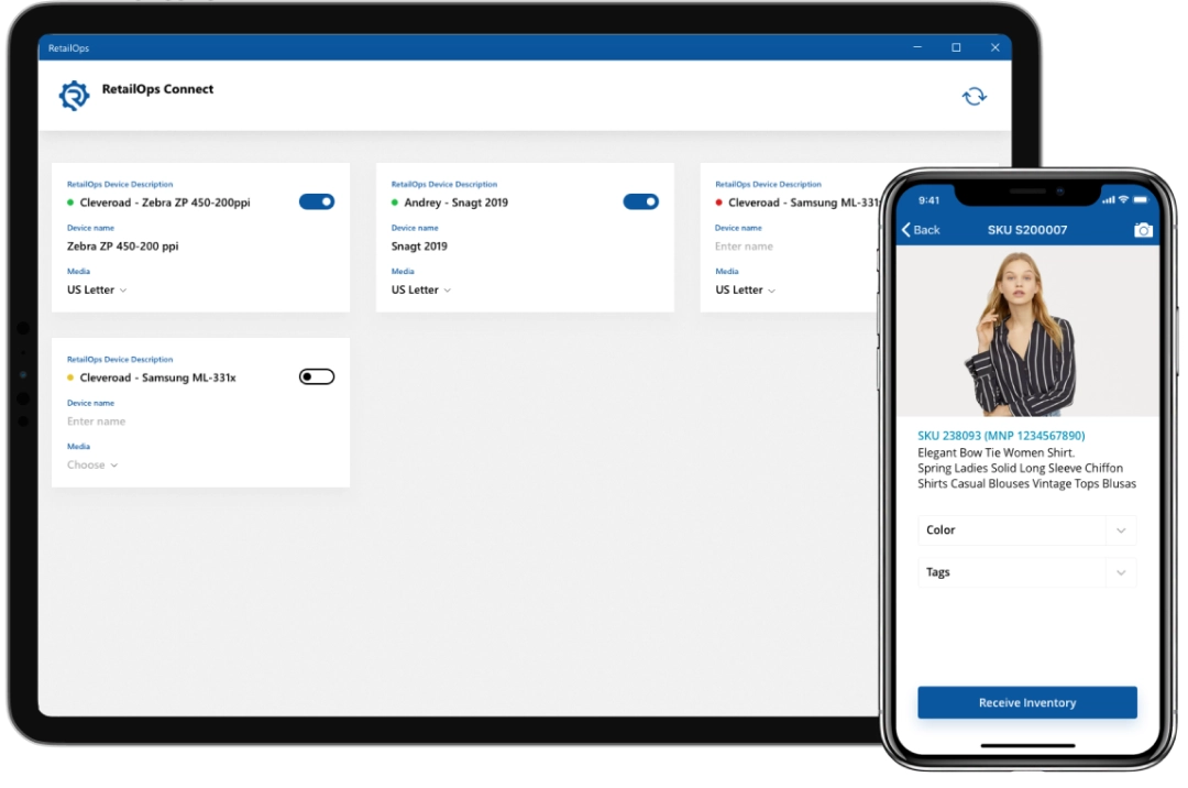 SaaS-plattform for detaljhandelsoperasjoner