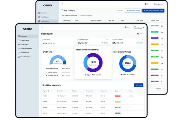 Cross-Border Trade Financing Platform