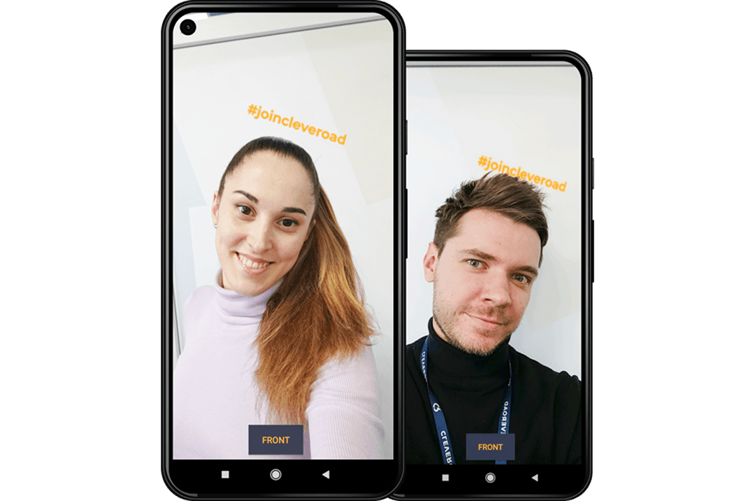 AR Face detection